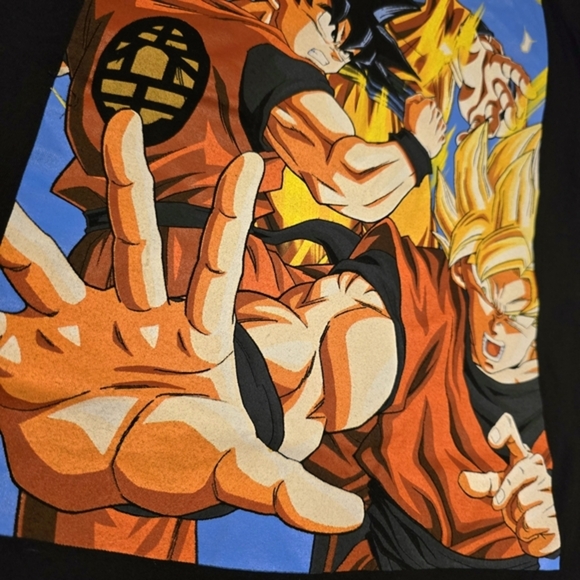 DragonBall Z Men's Goku Black Anime Graphic T-Shirt Size Small - Picture 4 of 6